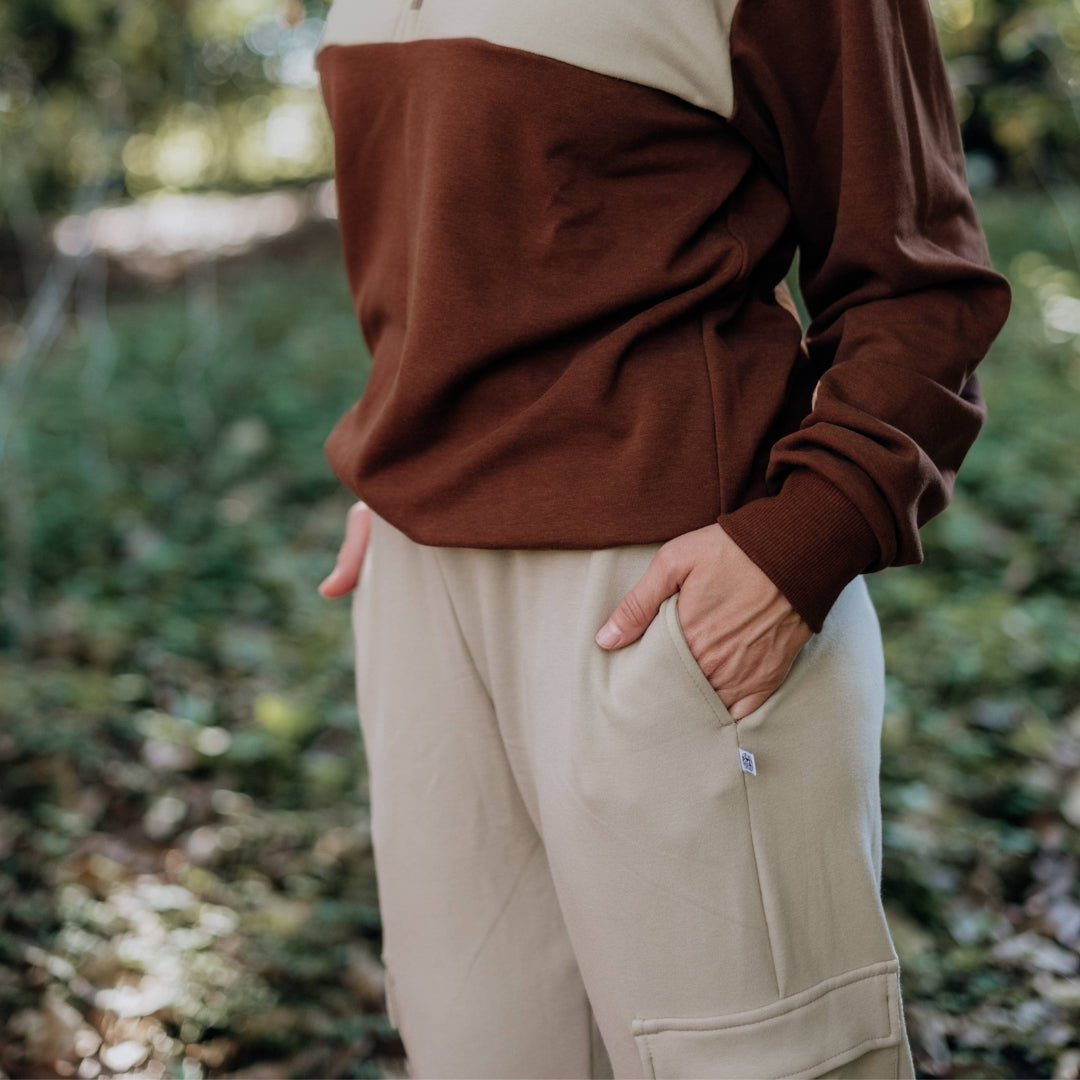 Ladies' Bamboo Fleece Cargo Pants