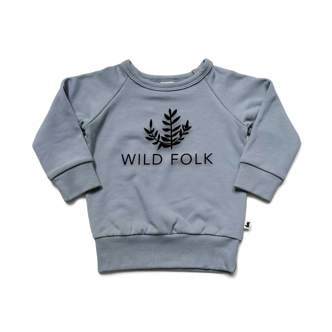 Kids Bamboo Fleece Graphic Pullover