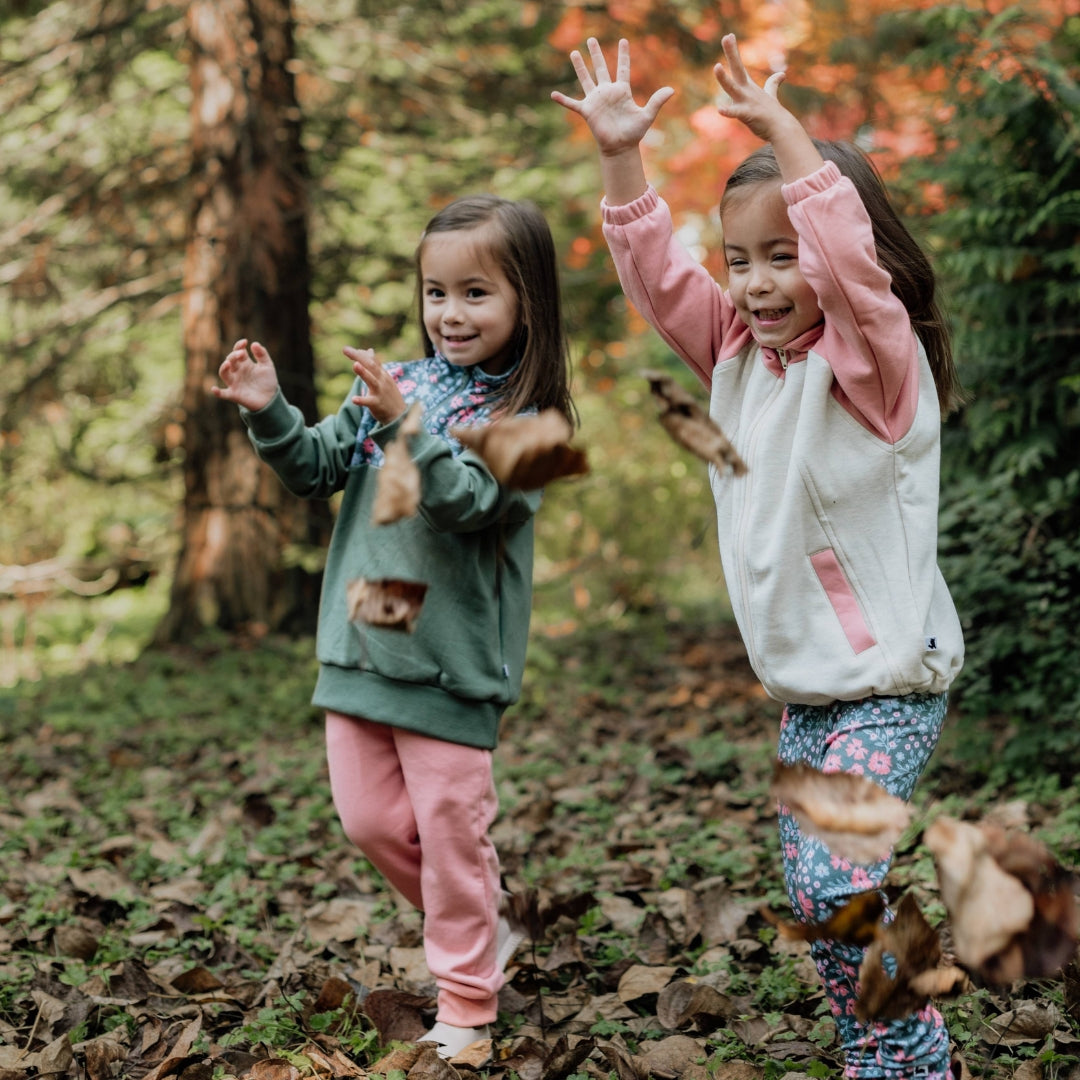 Kids Bamboo Fleece Bomber Jacket