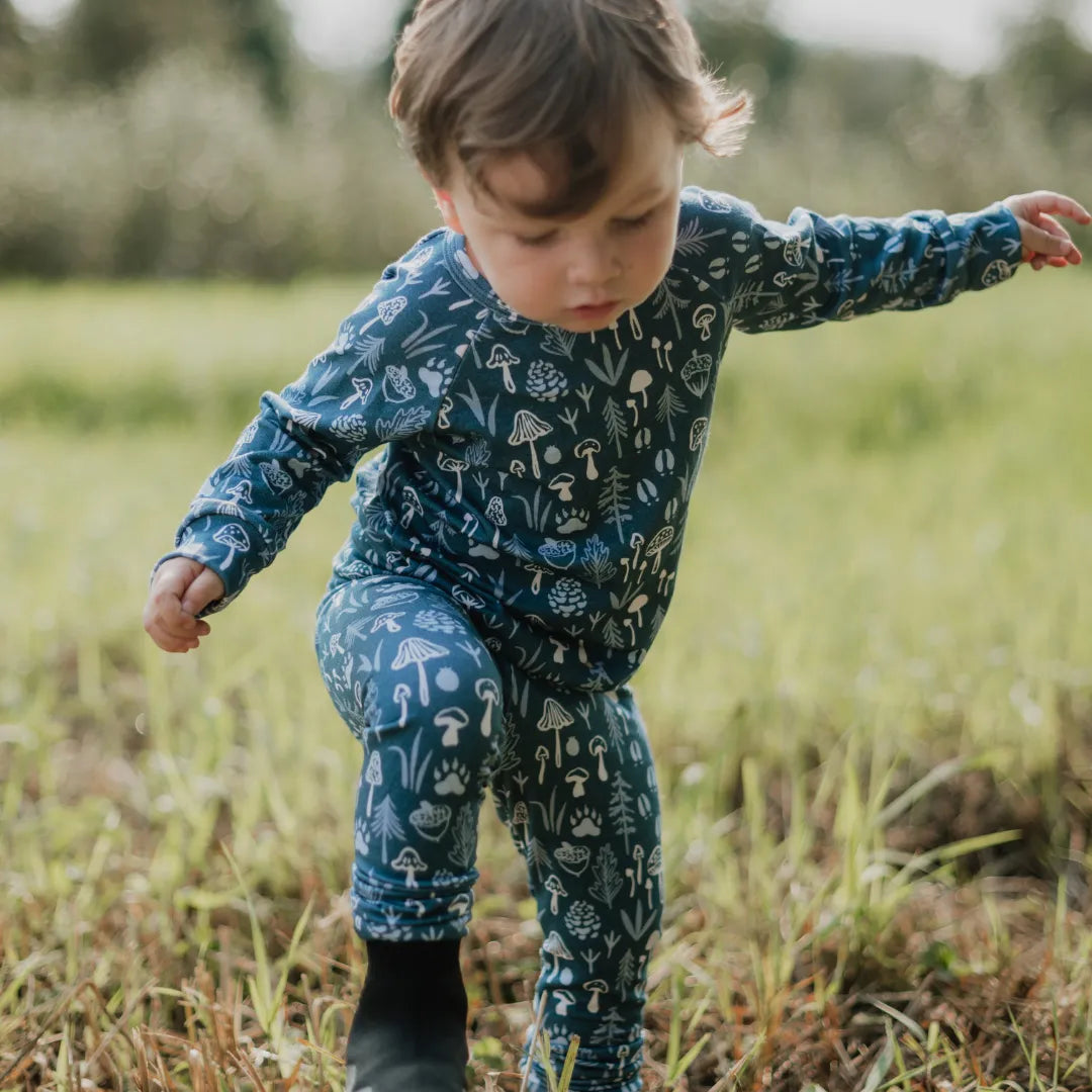 Youth Bamboo Raglan Pullover | Prints