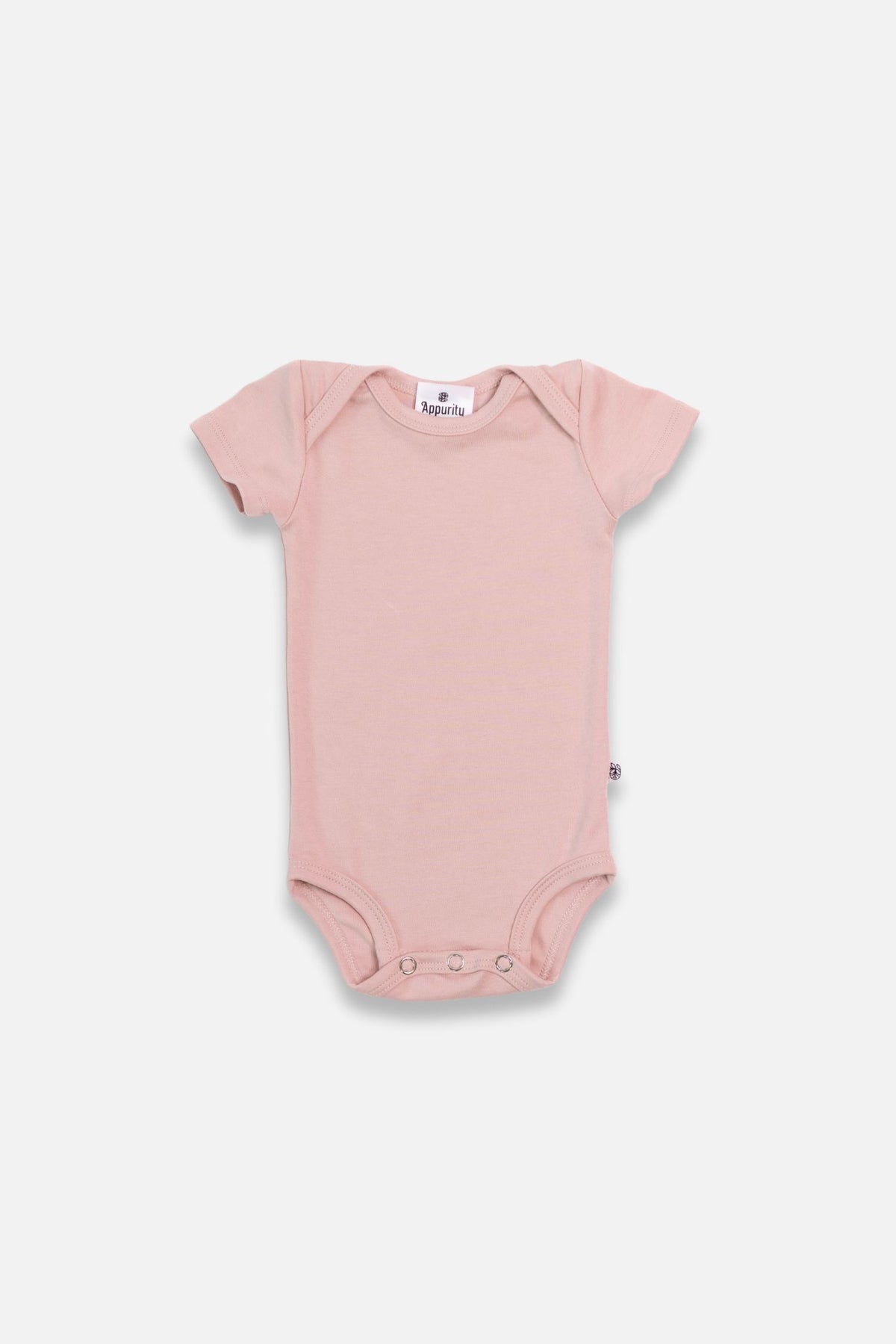 Baby Short Sleeve Bamboo Onesie