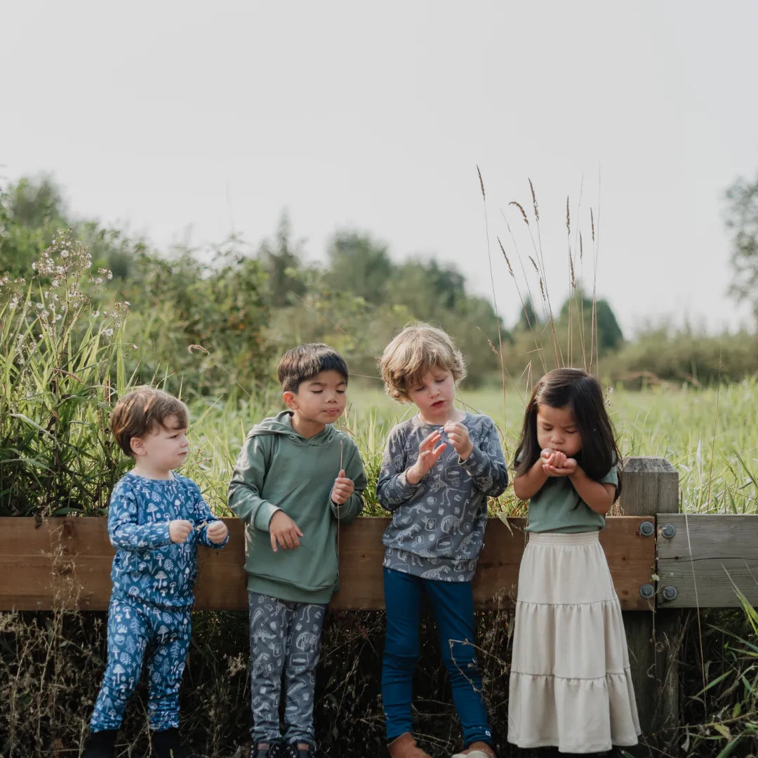 Youth Bamboo Raglan Pullover | Prints